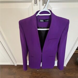 Zara Purple Suit